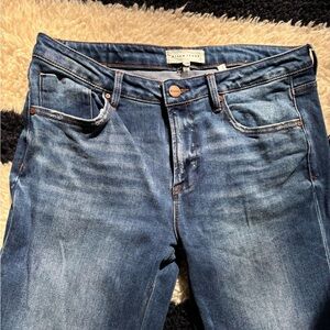 Low rise flare jeans